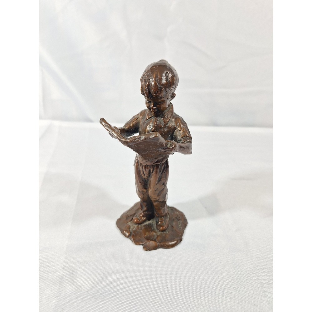 GARY LEE PRICE BRONZE SCULPTURE BOOKWORM #172